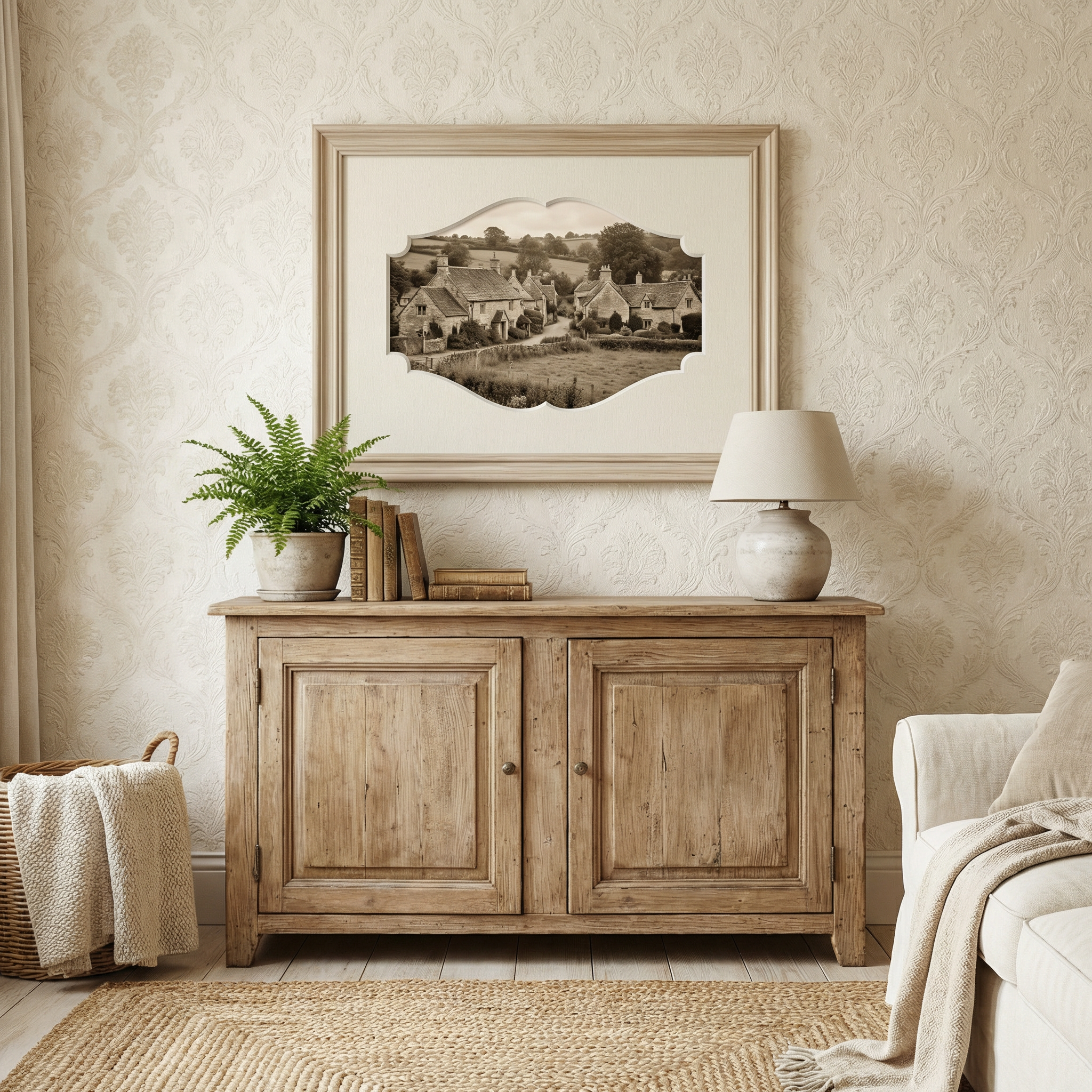 Passe-partout Granada ze dekoracyjnymii narożnikami. Granada