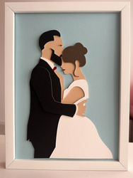 Portret ze zdjęcia, personalizowany 21x30/30x42/40x50