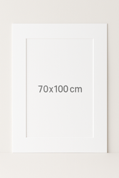 Passe partout 70x100cm Elegancka oprawa do obrazów i zdjęć