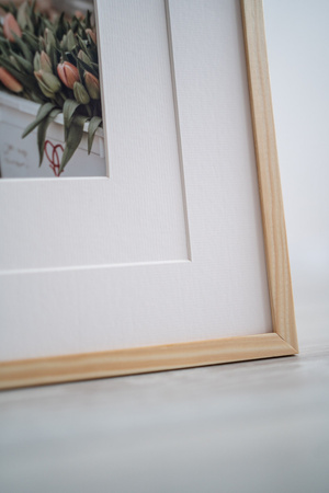 Rama premium podwójna, biała