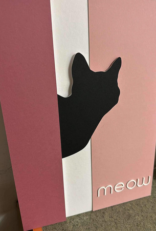 Obraz warstwowy "Co ja paczę"