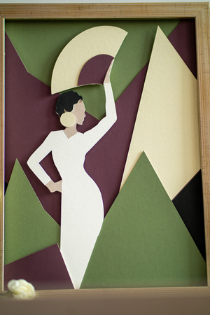 Obraz warstwowy "Flamenco"