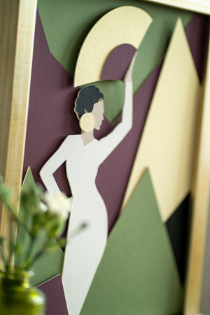 Obraz warstwowy "Flamenco"