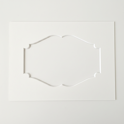 Passe-partout Havana ze dekoracyjnymii narożnikami.